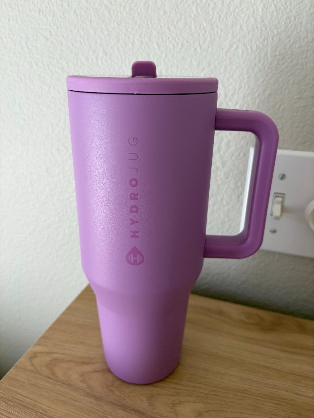 HydroJug Traveler 32oz, Insulated Tumbler with Handle & Straw; color Pixie